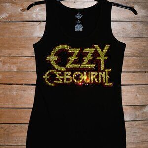Ozzy Osbourne Rhinestone bling long sleeved shirt XS,S,M,L,XL,XXL, …